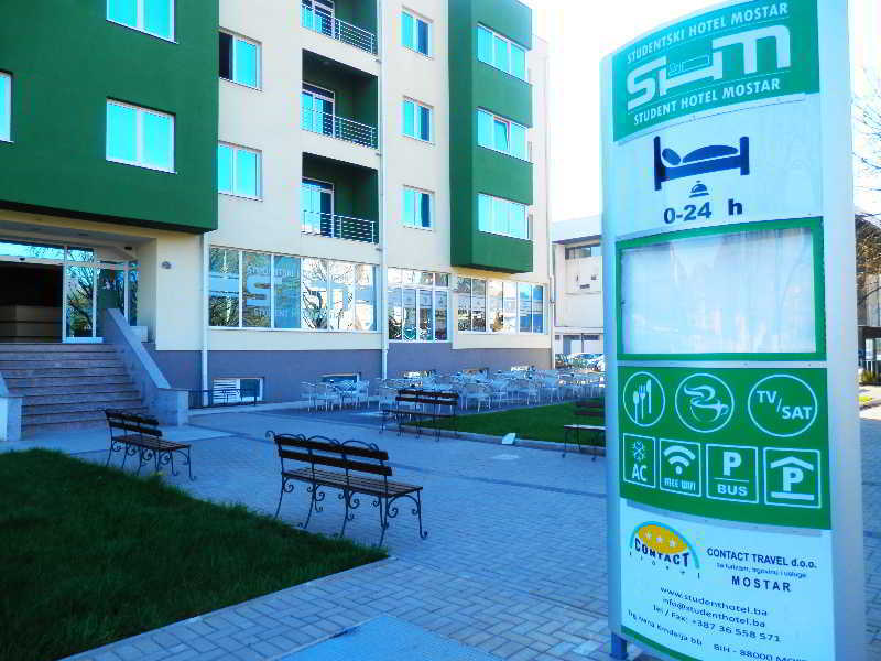 Student Hotel Мостар Екстер'єр фото